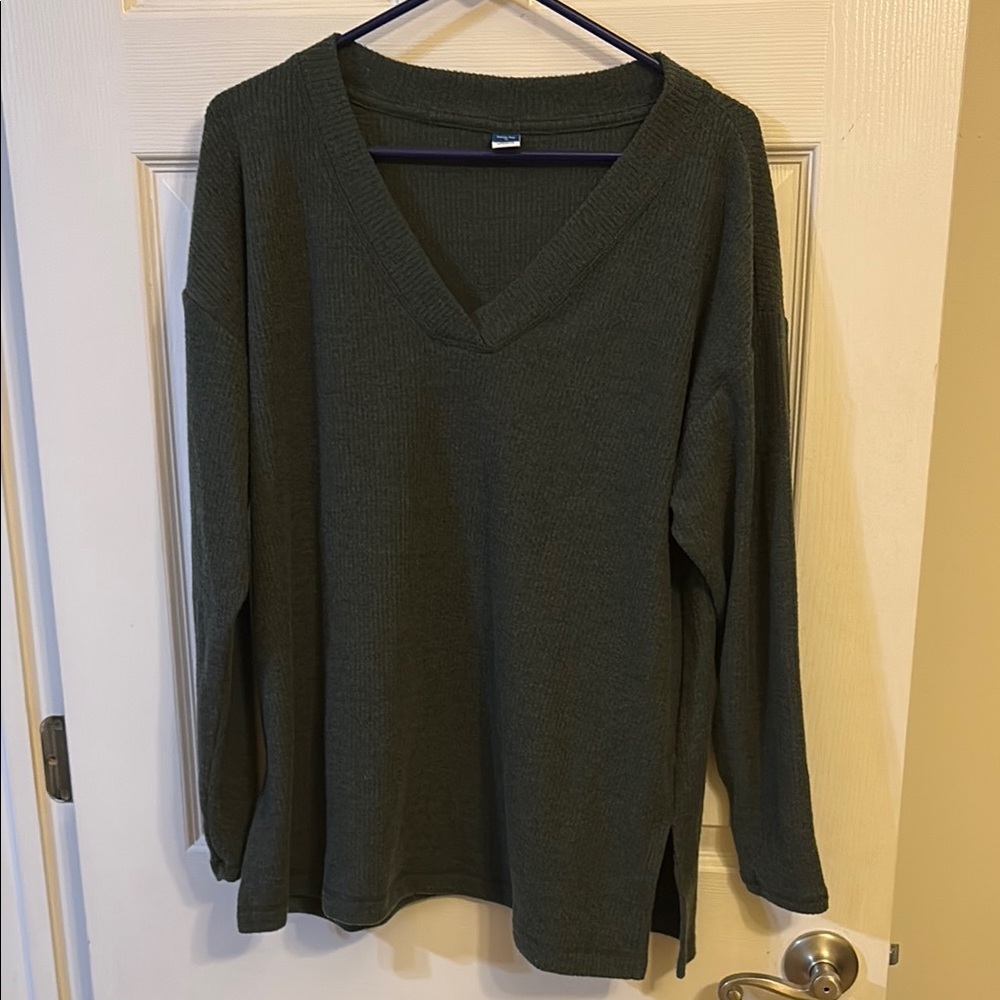 Plush Knit Long Sleeve Shirt